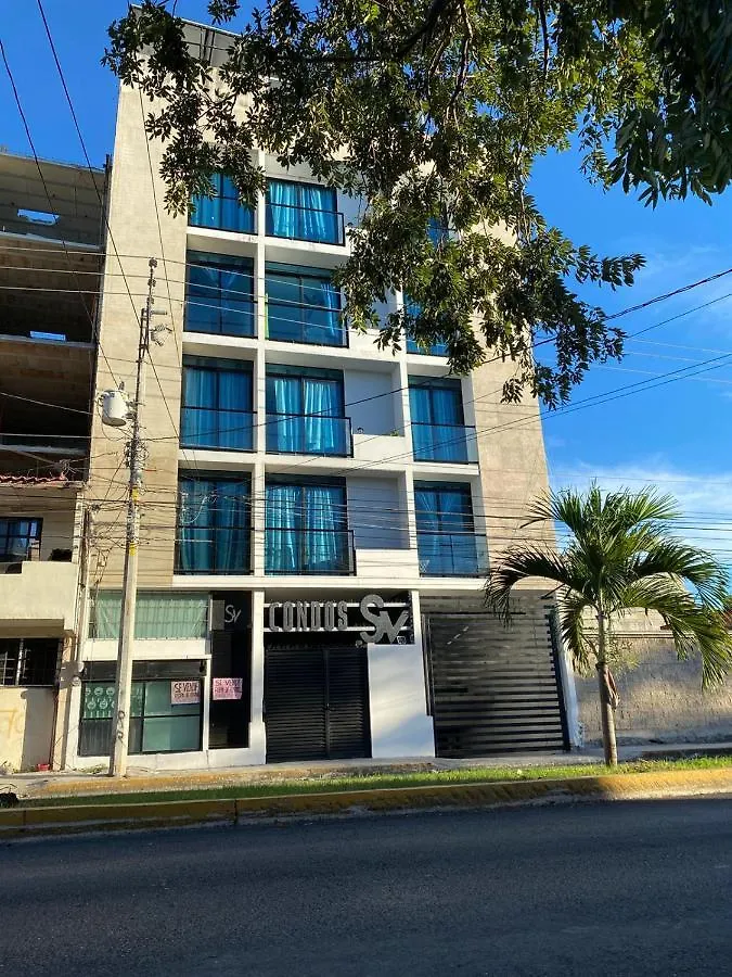 Apartment 2Br Amazing Rooftop Pool With Ocean View 203 Playa del Carmen