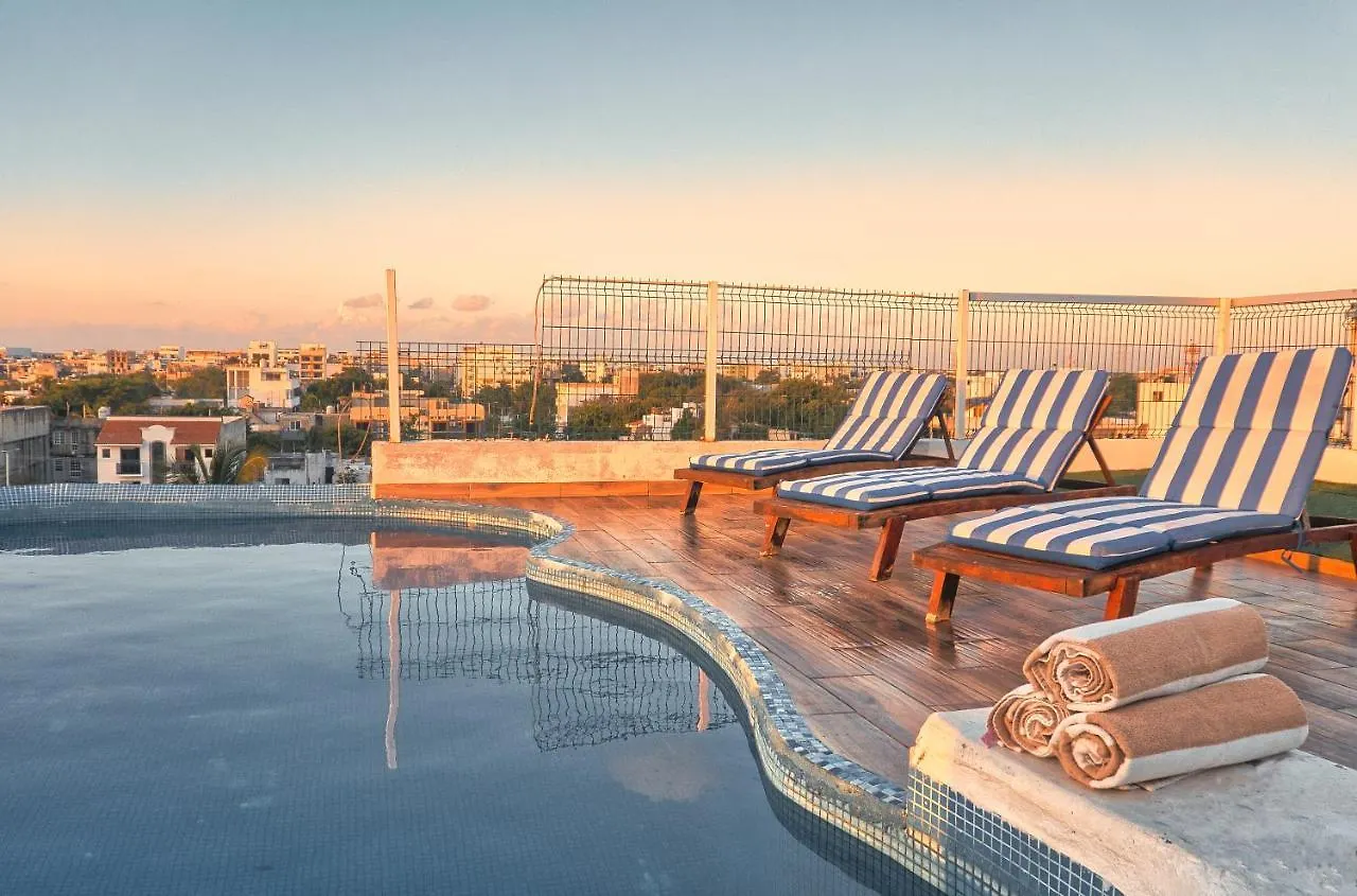 Apartment 2Br Amazing Rooftop Pool With Ocean View 203 Playa del Carmen