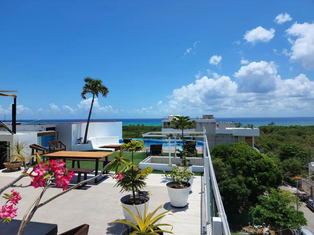 Apartment 2Br Amazing Rooftop Pool With Ocean View 203 Playa del Carmen
