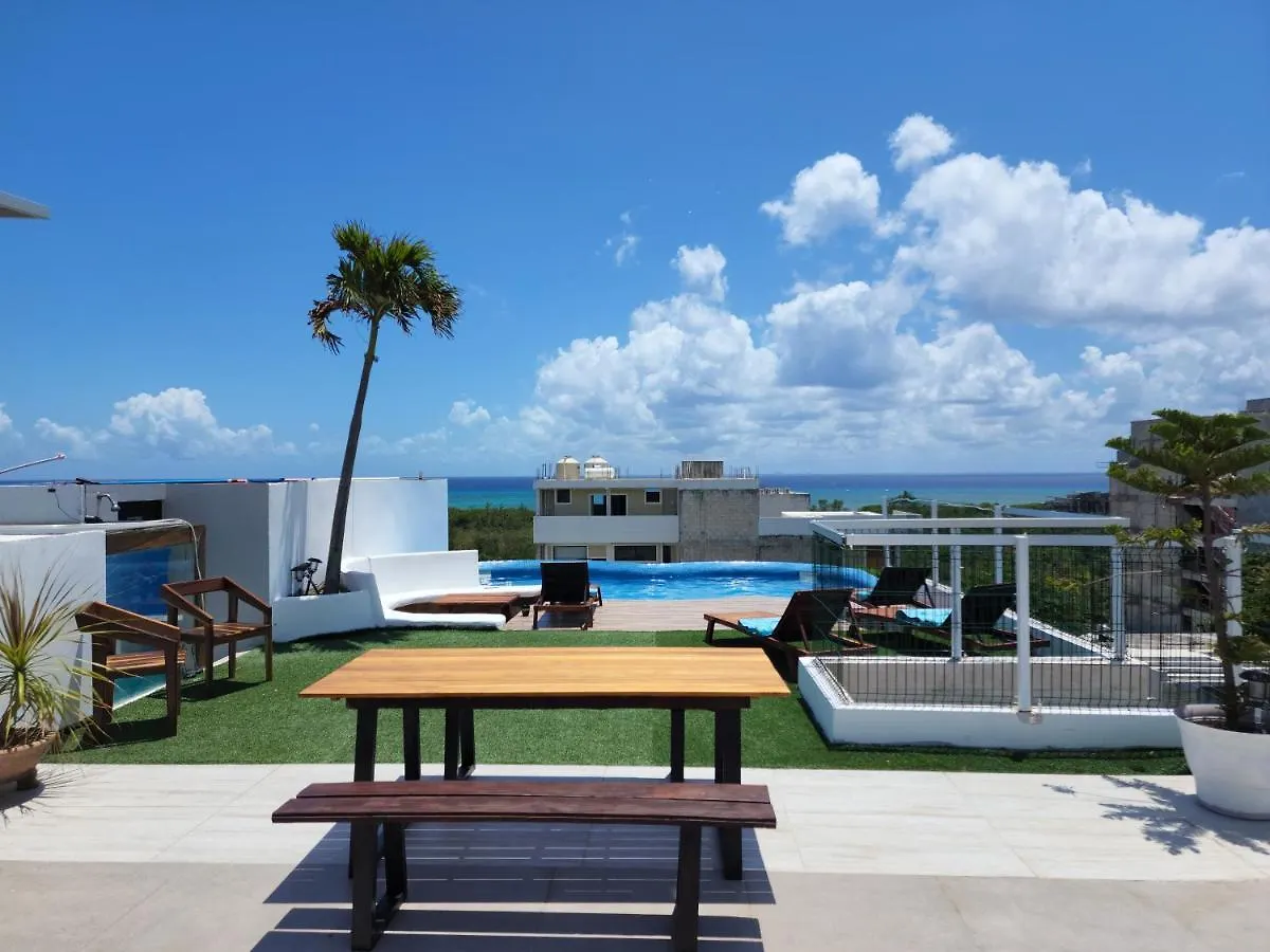 Apartment 2Br Amazing Rooftop Pool With Ocean View 203 Playa del Carmen 0*,