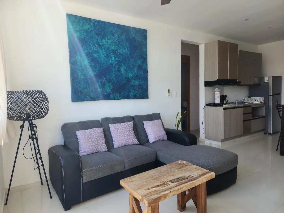 Apartment 2Br Amazing Rooftop Pool With Ocean View 203 Playa del Carmen Mexico