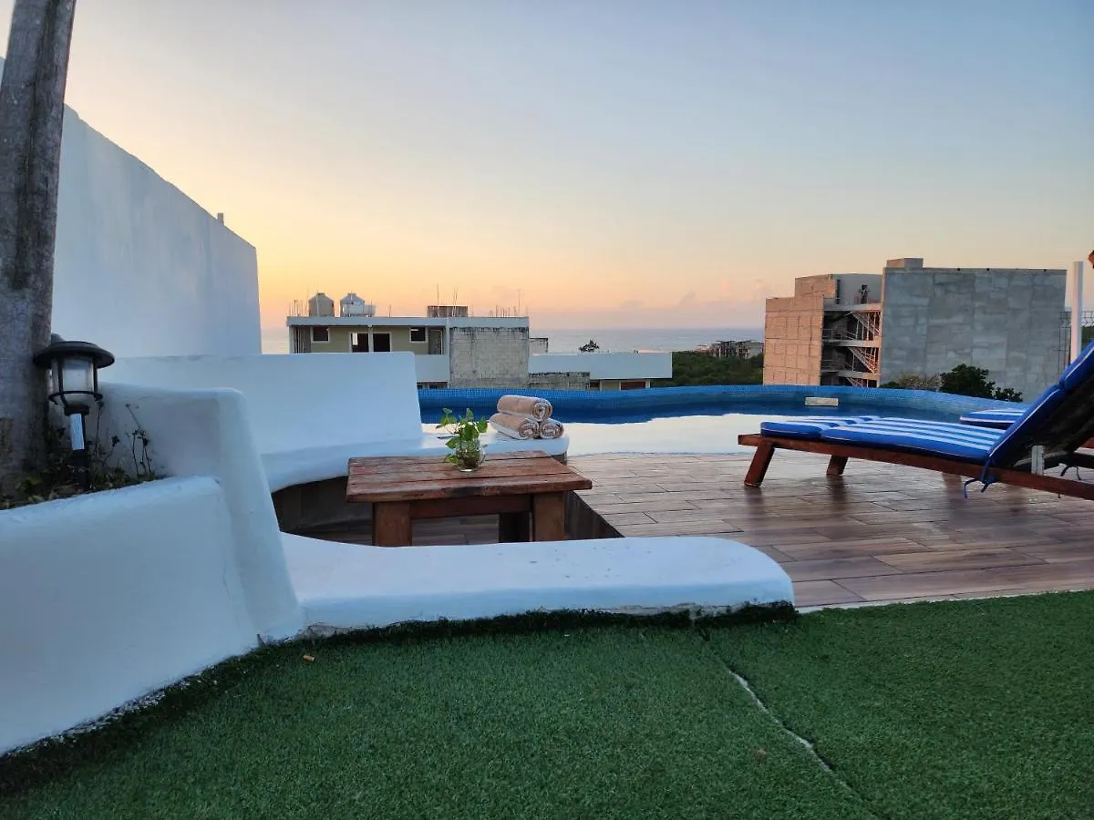 Apartment 2Br Amazing Rooftop Pool With Ocean View 203 Playa del Carmen Mexico