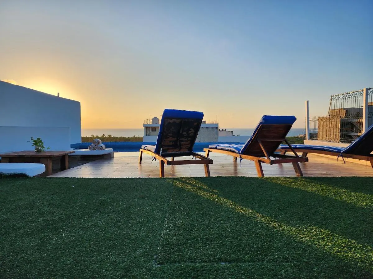 Apartment 2Br Amazing Rooftop Pool With Ocean View 203 Playa del Carmen
