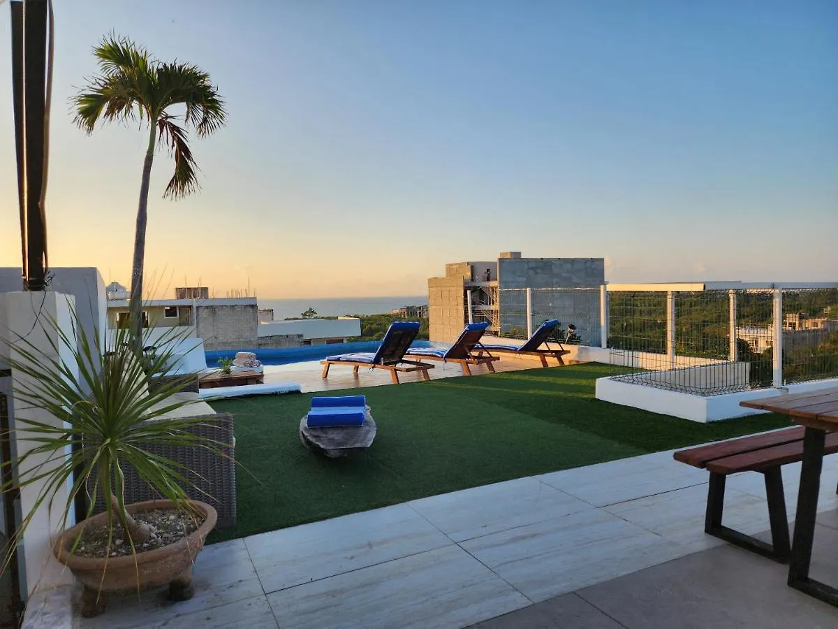 Apartment 2Br Amazing Rooftop Pool With Ocean View 203 Playa del Carmen 0*,  Mexico