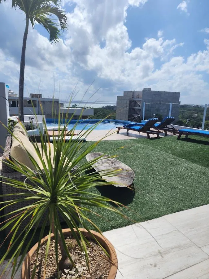 Apartment 2Br Amazing Rooftop Pool With Ocean View 203 Playa del Carmen