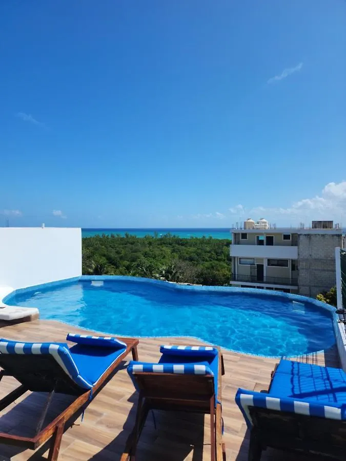 Apartment 2Br Amazing Rooftop Pool With Ocean View 203 Playa del Carmen Mexico