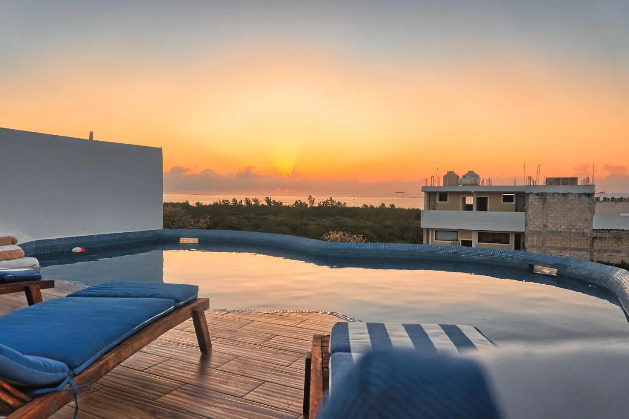 Apartment 2Br Amazing Rooftop Pool With Ocean View 203 Playa del Carmen Mexico